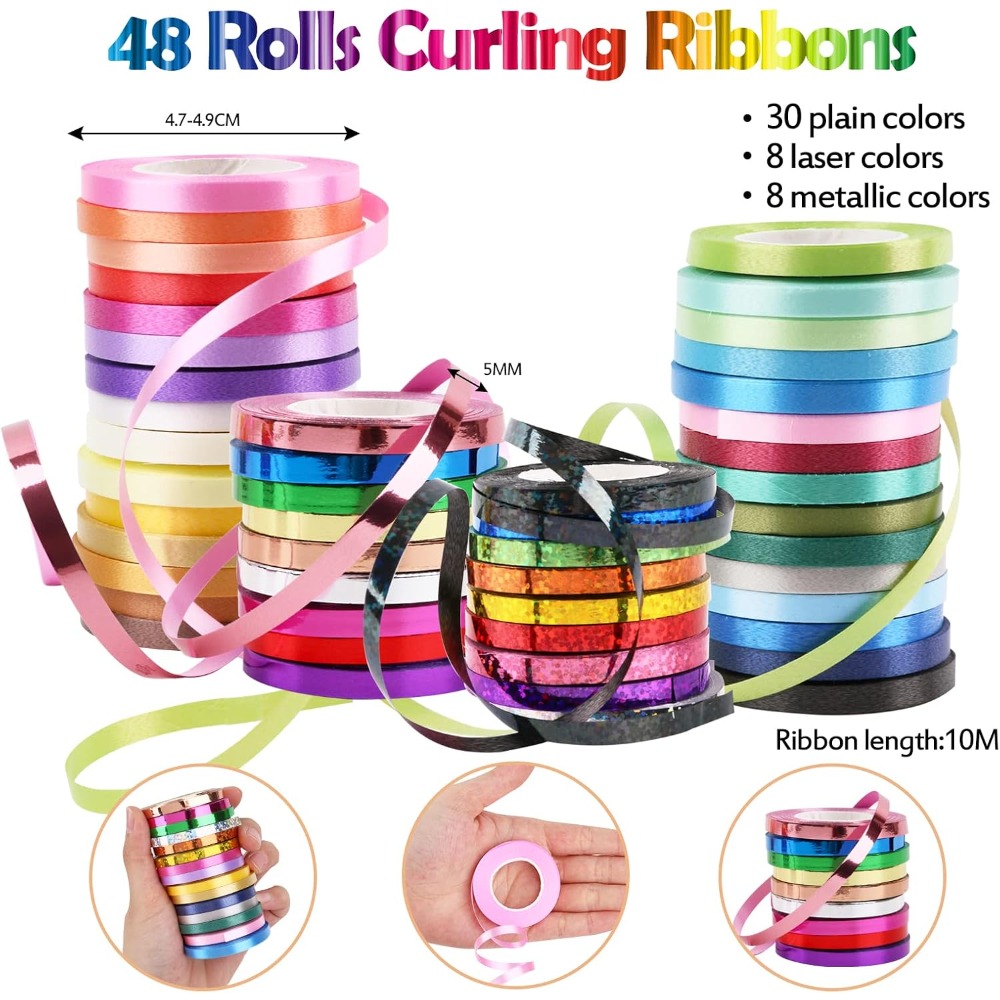 Florist Supply Ribbon - ¡Lo Más Vendido! 48 Rollos de