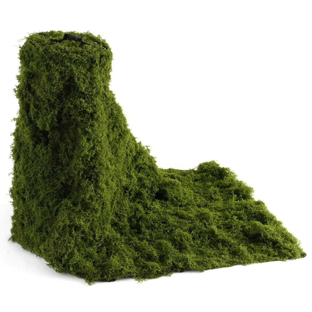 Preserved Moss Sheet - Alfombra de Césped Artificial DIY, Duradera,