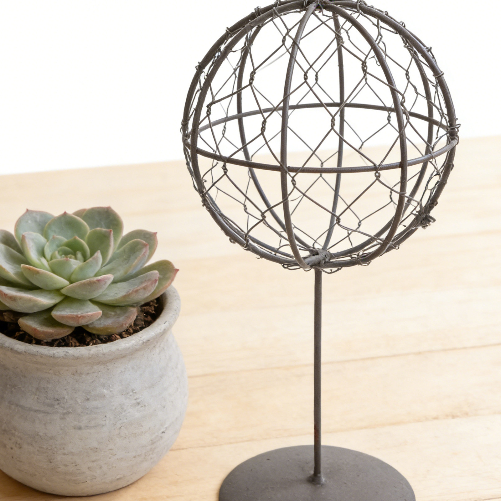 Wreath Form Wire - Base de Hierro de 10 Pulgadas