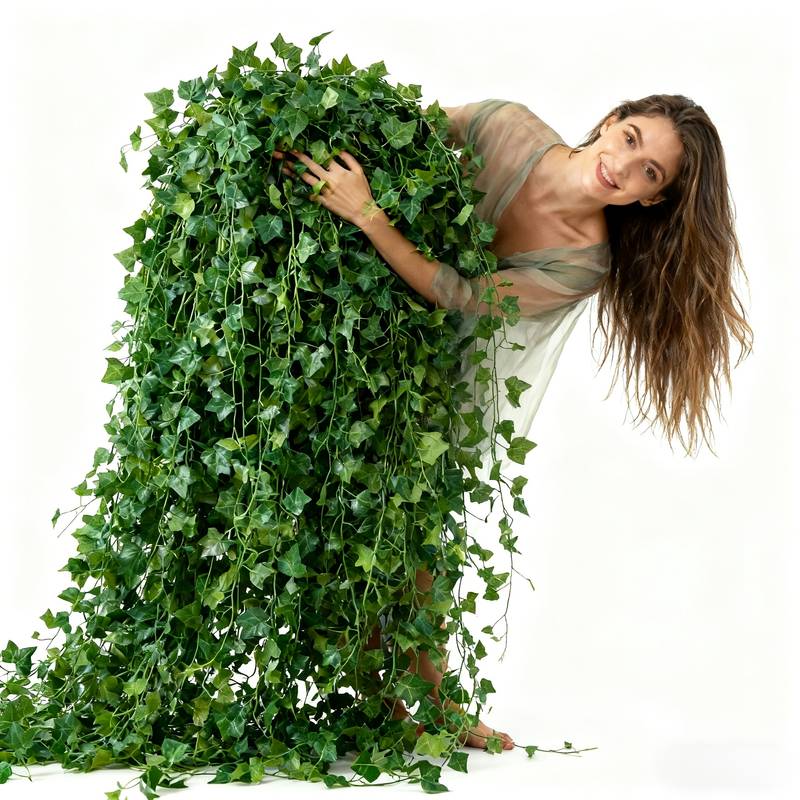 Preserved Moss Sheet - 24 Uds Total 19m/755 pulgadas guirnalda