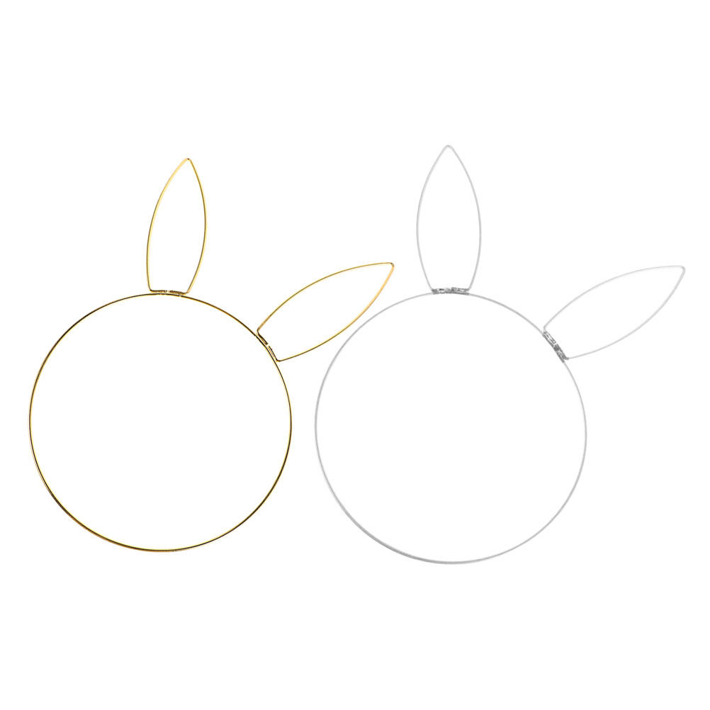 Wreath Form Wire - 2 Piezas de Anillos de Alambre