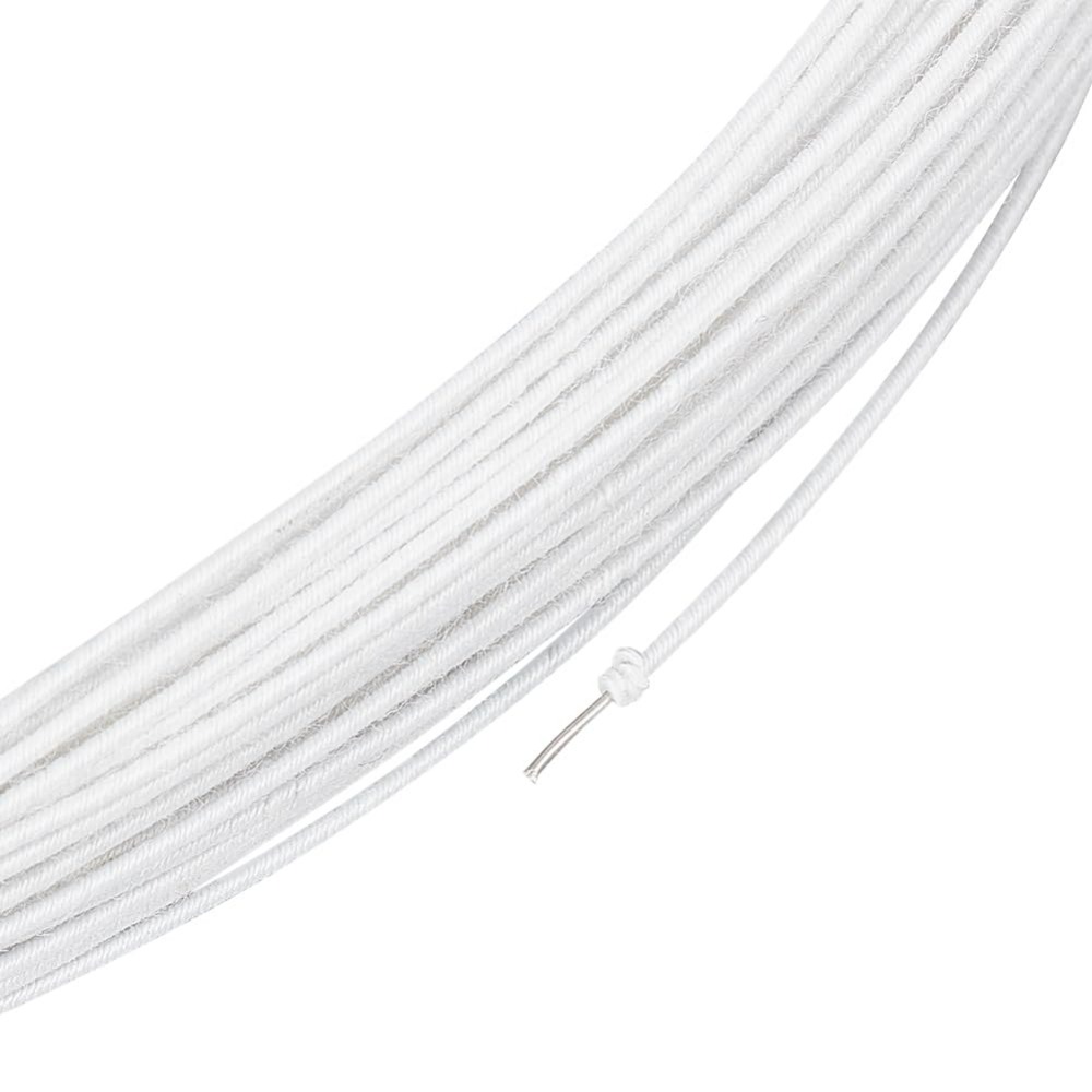 21.8 Yards White Floral Wires  - Wire Stem Florist reseña y precio