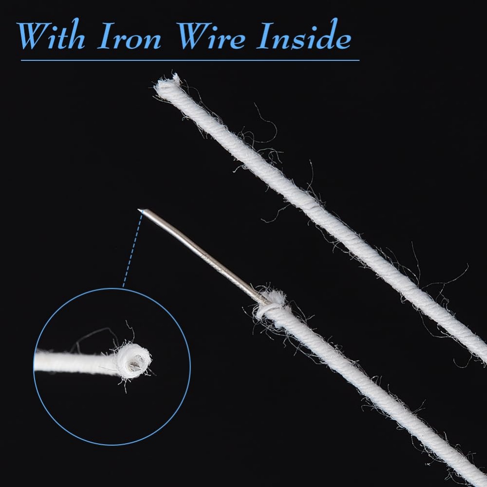 21.8 Yards White Floral Wires  - Wire Stem Florist reseña y precio