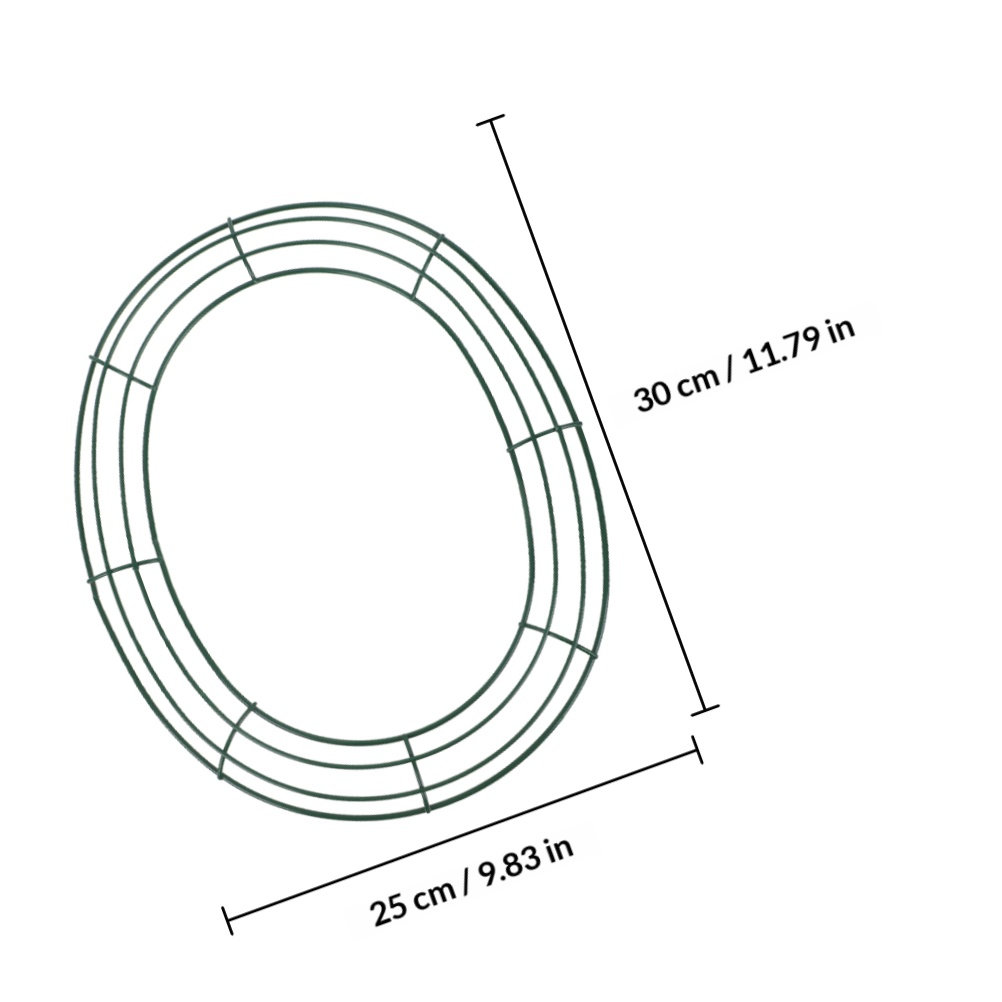 Marco de Hierro en Forma de Hu - Wreath Form Wire reseña y precio