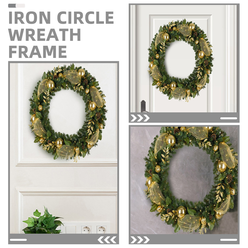 Marco de Hierro en Forma de Hu - Wreath Form Wire reseña y precio