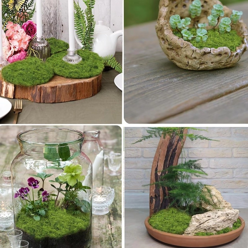 Alfombra de Césped Artificial  - Preserved Moss Sheet reseña y precio