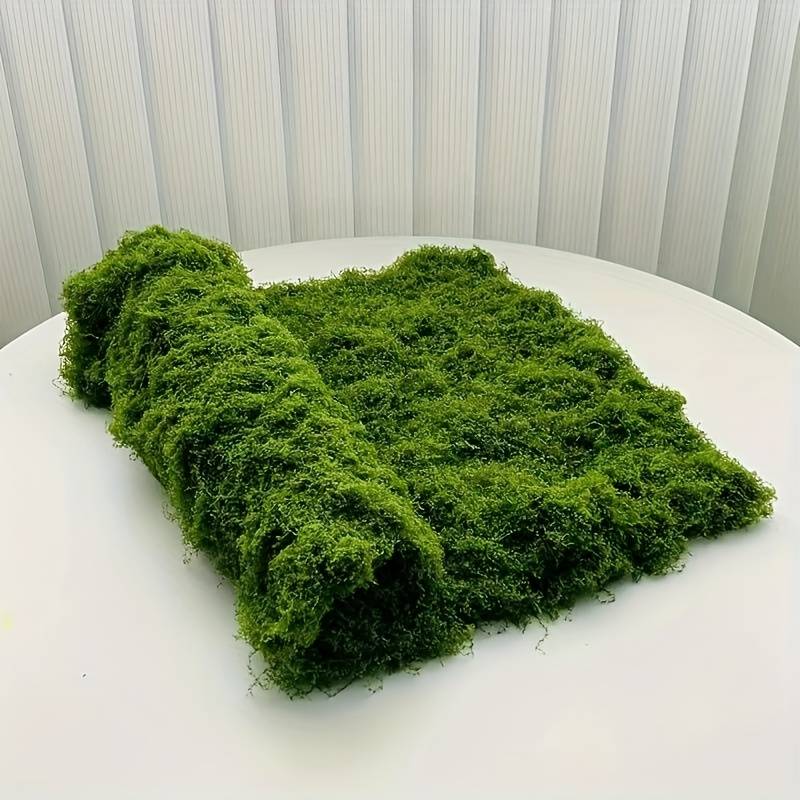 Tapete de Musgo Artificial de  - Preserved Moss Sheet reseña y precio