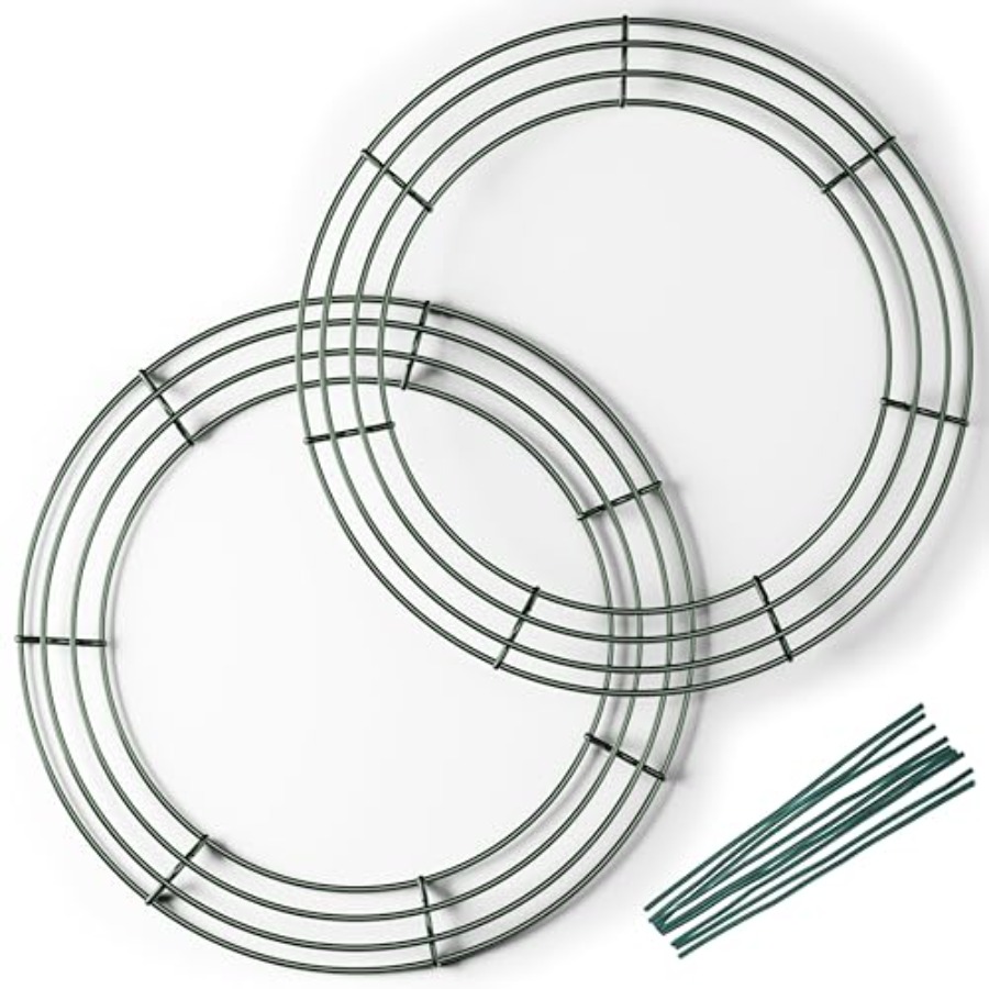 Paquete de 2 Marcos de Alambre - Wreath Form Wire reseña y precio