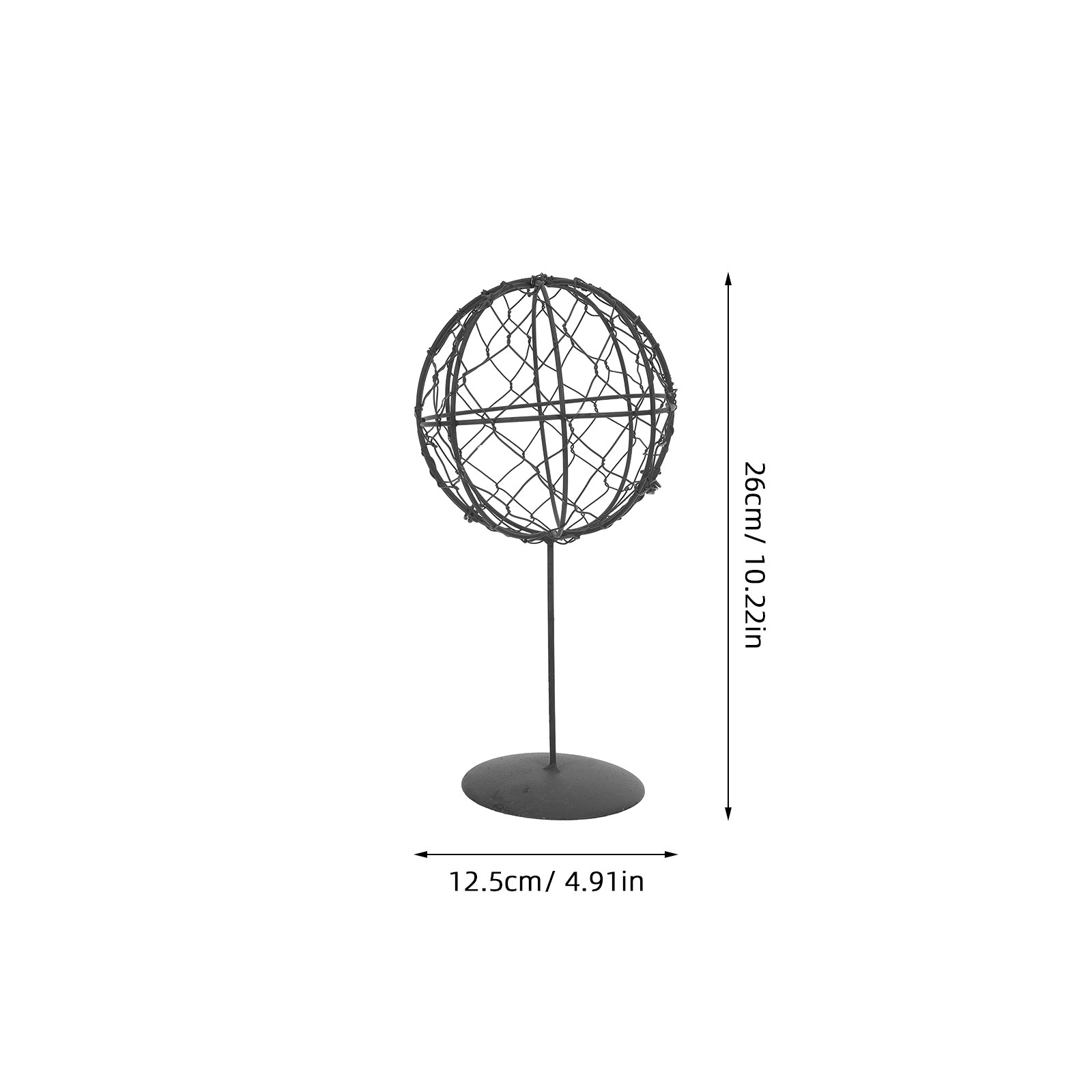 Base de Hierro de 10 Pulgadas  - Wreath Form Wire reseña y precio