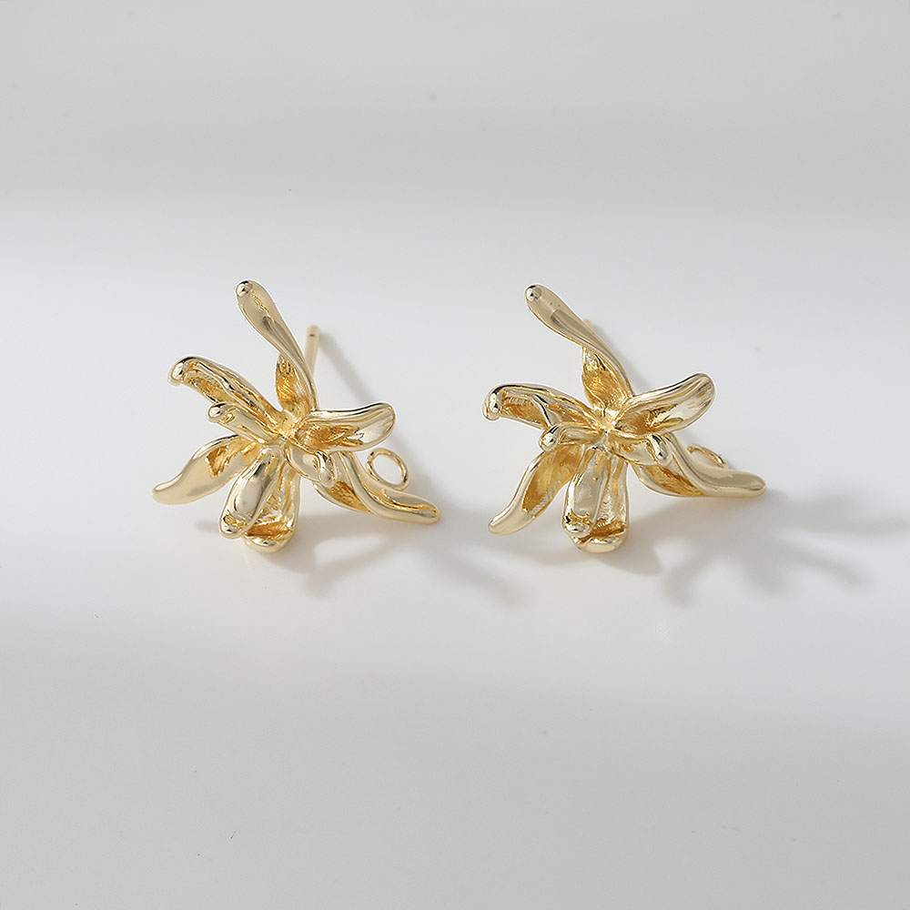 4 Uds. De pendientes delicados - Flower Supplies reseña y precio