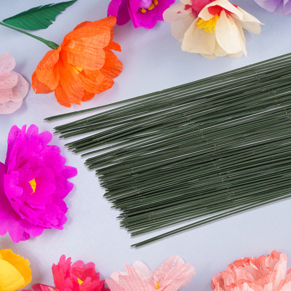 100 Piezas de Alambre Floral p - Wire Stem Florist reseña y precio