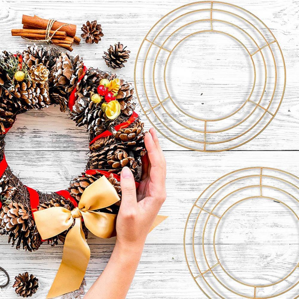 Marco de corona de 20-40cm par - Wreath Form Wire reseña y precio