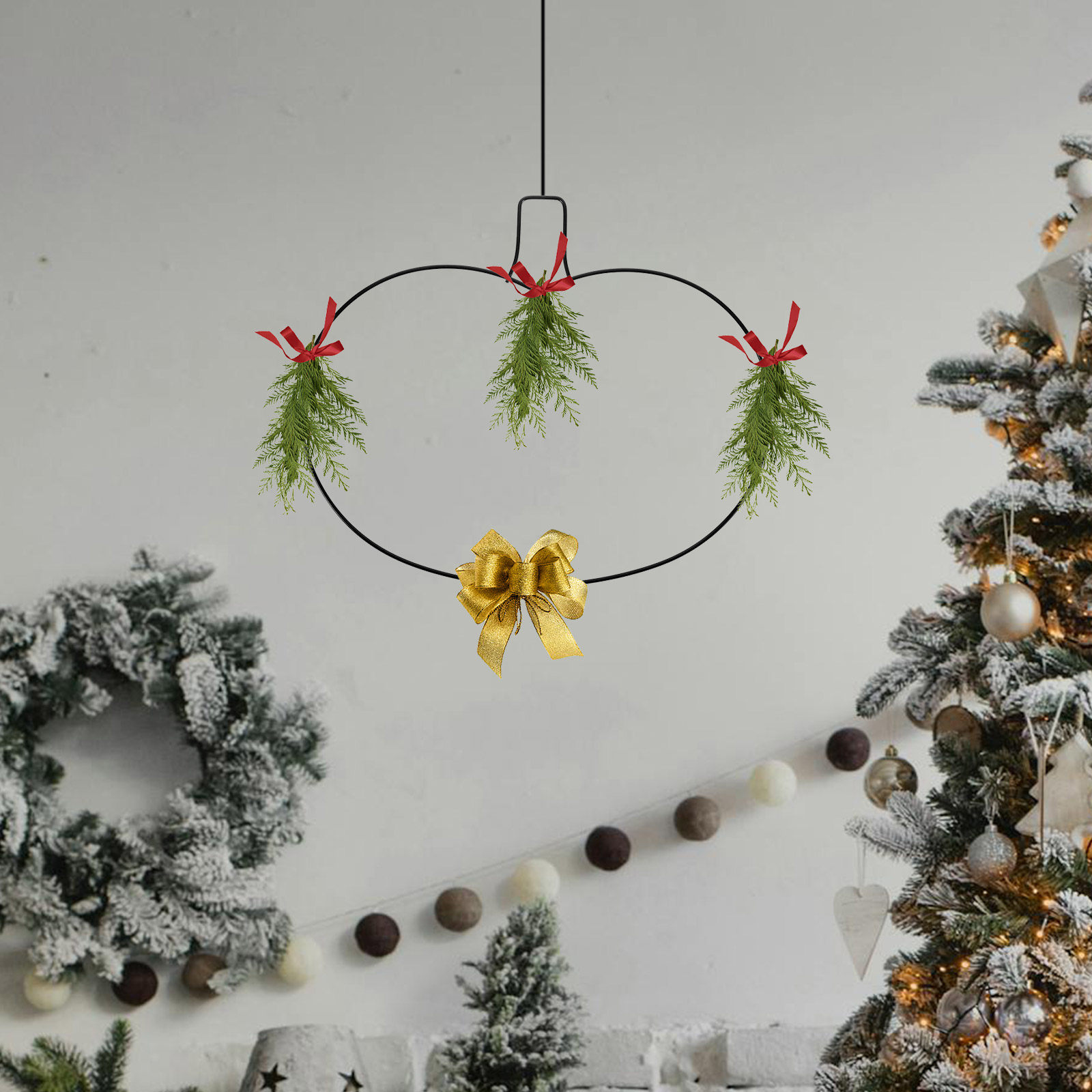 Marco Metálico en Forma de Cal - Wreath Form Wire reseña y precio