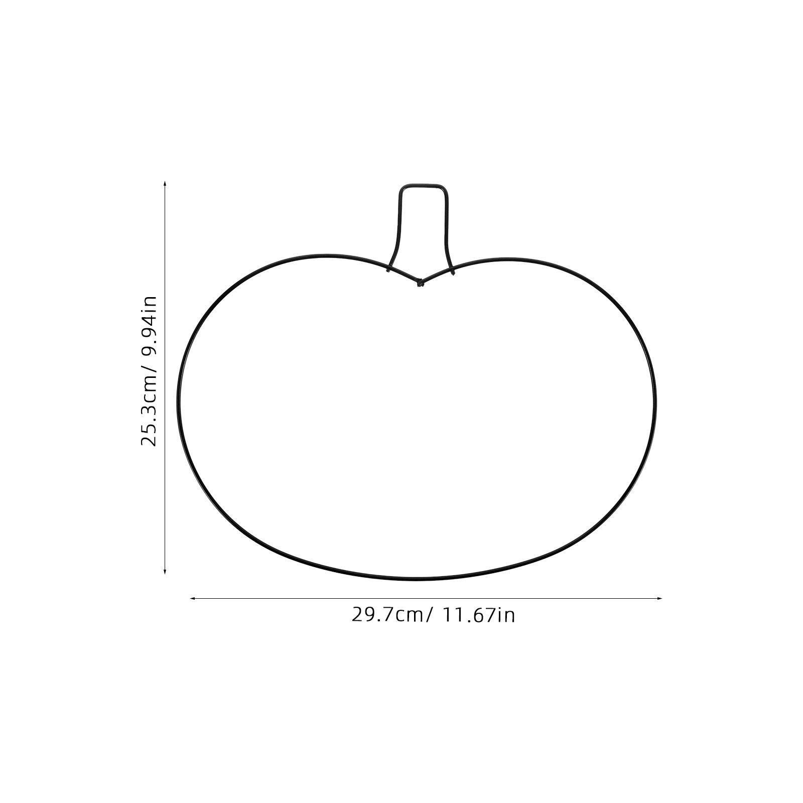 Marco Metálico en Forma de Cal - Wreath Form Wire reseña y precio