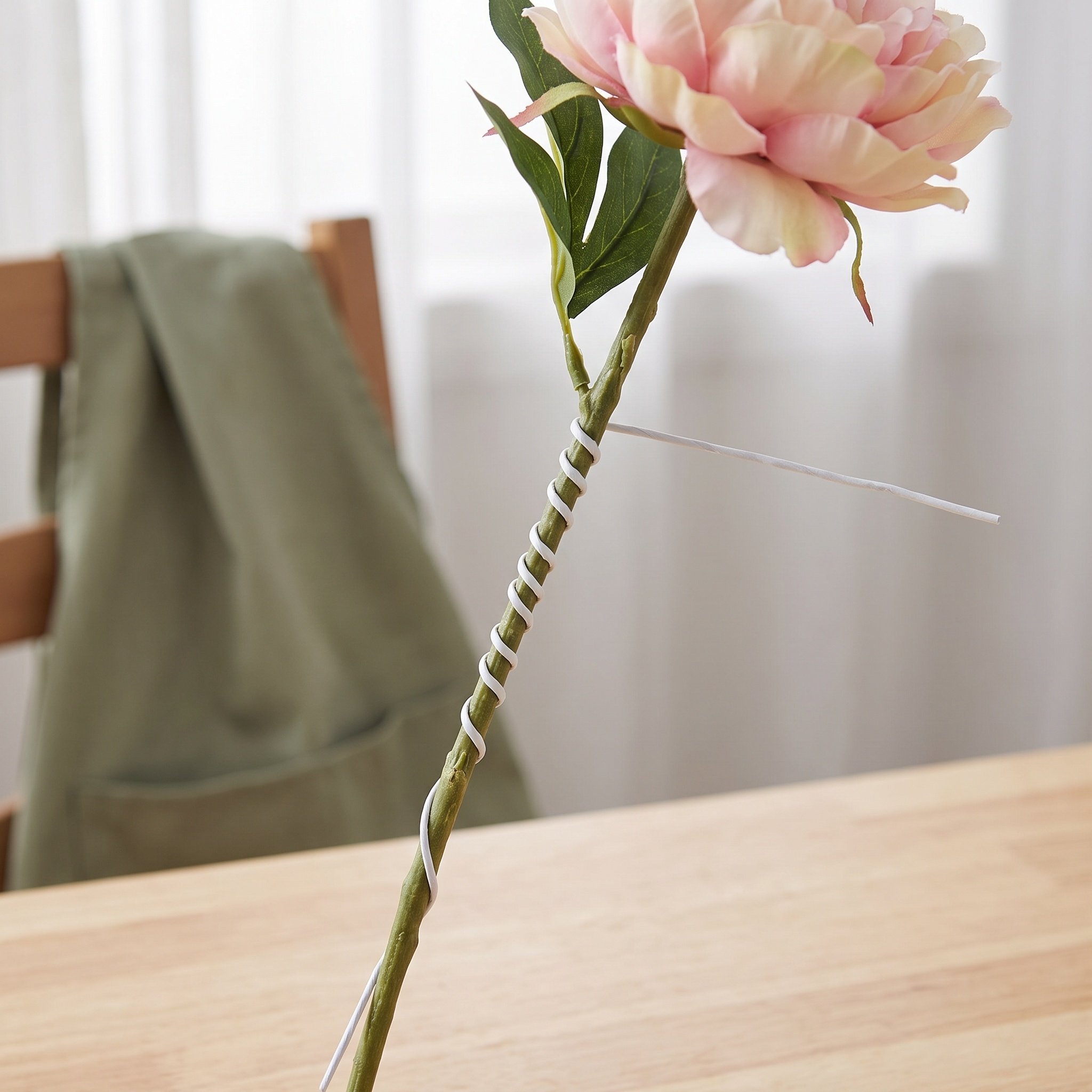 100 Piezas de Alambre Floral d - Wire Stem Florist reseña y precio