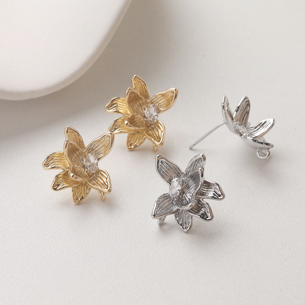 4 Uds. Pendientes delicados co - Flower Supplies reseña y precio