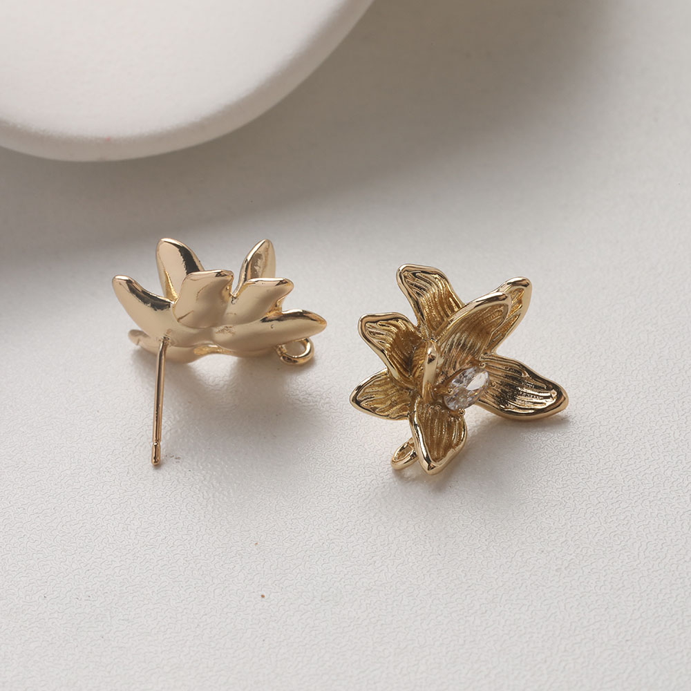 4 Uds. Pendientes delicados co - Flower Supplies reseña y precio
